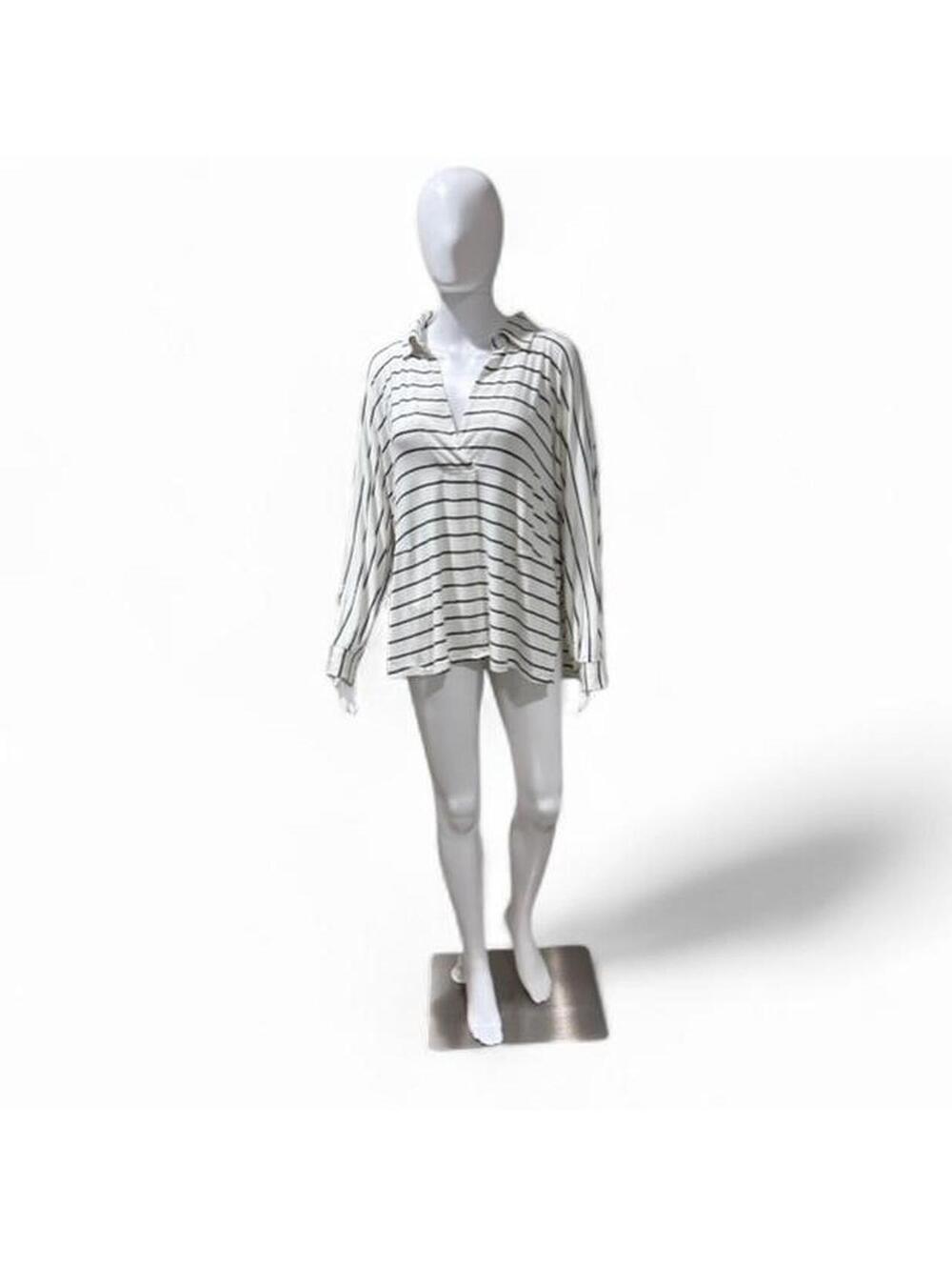 Free People Women's White and Multi Shirt